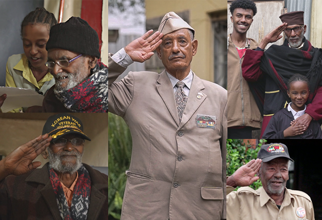 참전용사 이미지